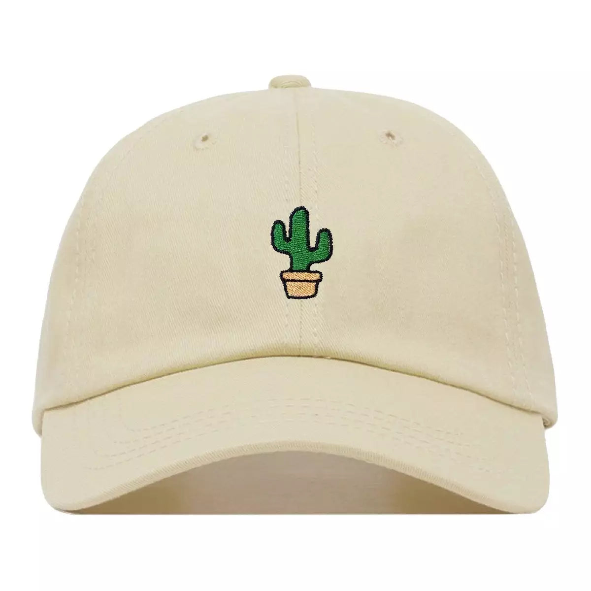 Embroidery Cactus Baseball Cap
