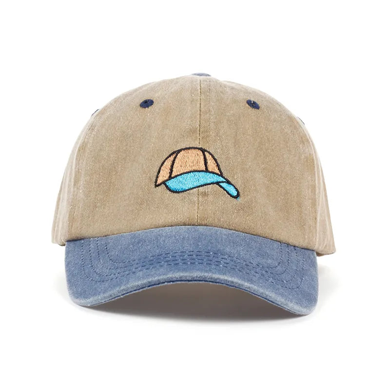 Embroidery Hat on Hat Baseball Cap