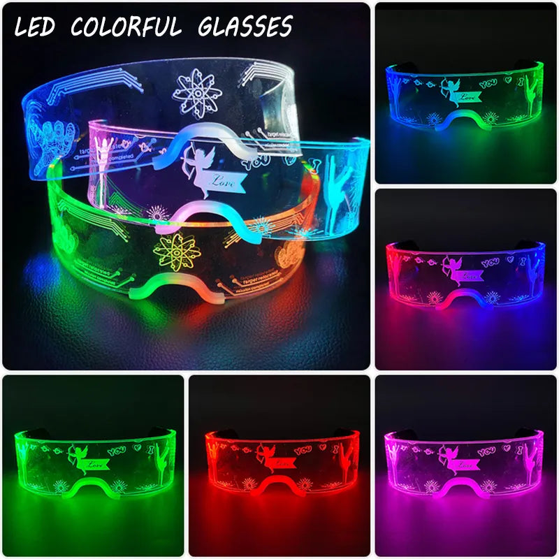 Neon Luminous LED Sunglasses