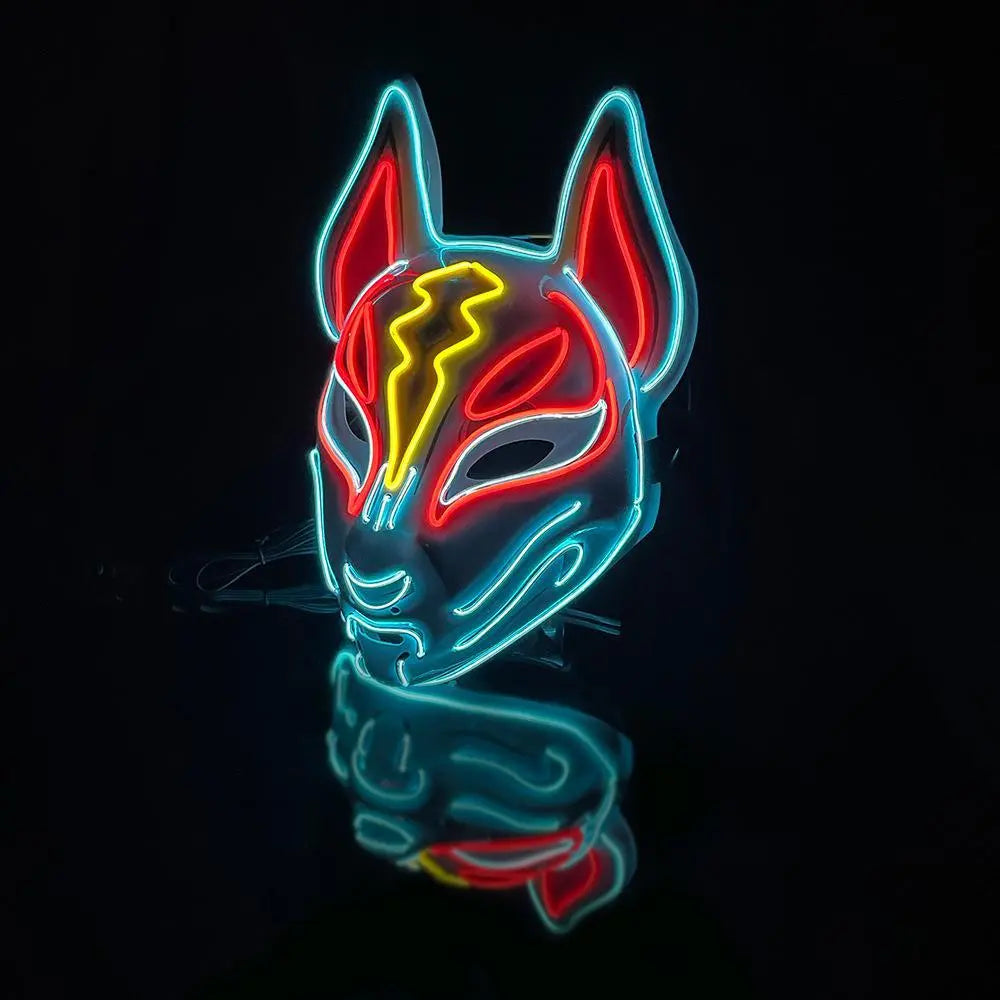 LED Fox Mask
