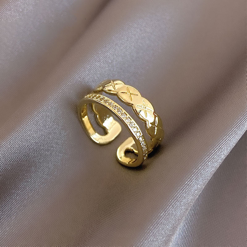 Golden Aurora Ring