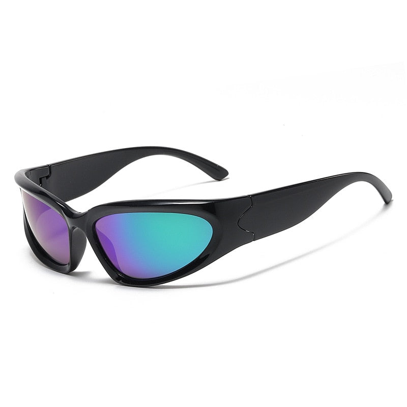 Polarized Wrap Around Y2K Sunglasses