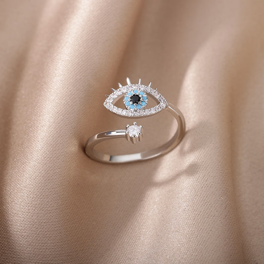 Celestial Blue Eye Ring