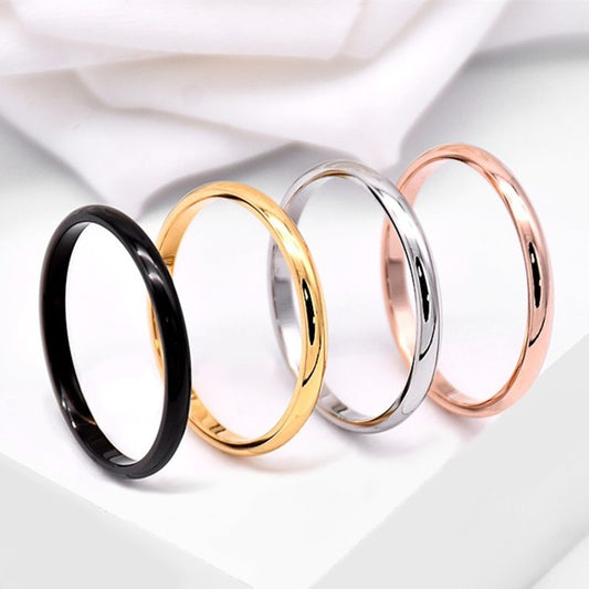 Stackable Stainless Steel Ring