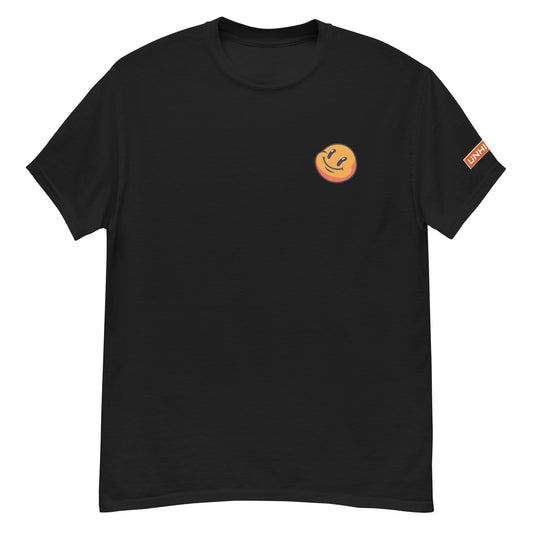 Unhinged | T-Shirt - Orange Smiley